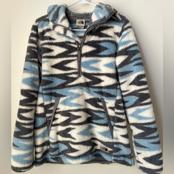 Women's The North Face Campshire Sherpa Fleece 2.0 Pullover Hoodie Jacket - Picture 1 of 5